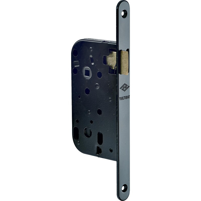 Mortise lock half-turn bolt 50 mm axle - Black round end faceplate right hand - 250,000. DIAYTAR NIGERIA delivers what matters - quality, affordability, and prompt nationwide shipping.