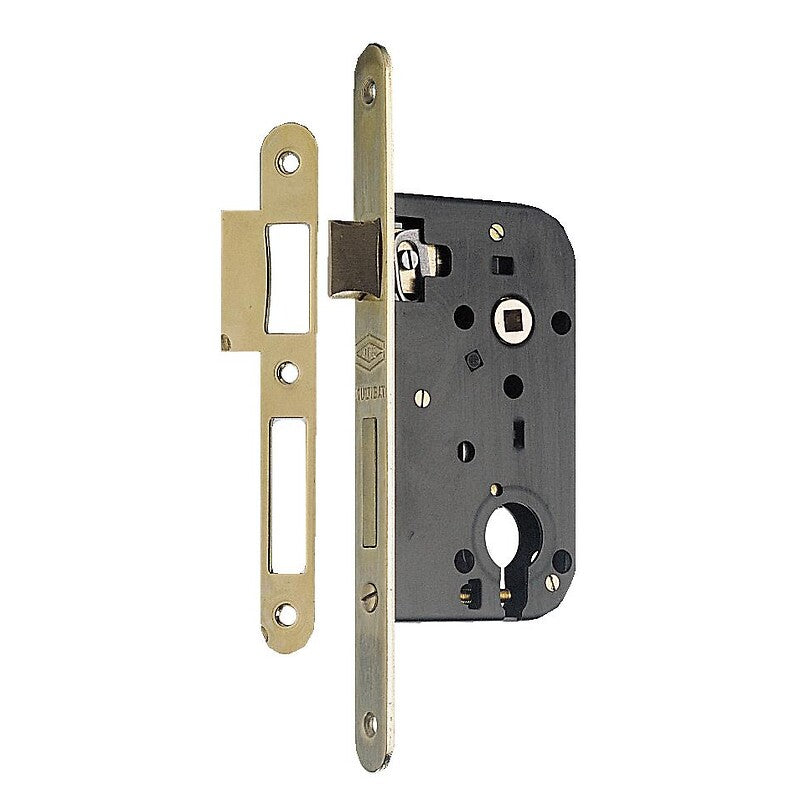Mortise lock with half-turn bolt and cylinder deadbolt - Round end face left hand - Keso 210000-24. Discover endless possibilities with DIAYTAR NIGERIA's vast e-commerce selection and budget-friendly delivery.