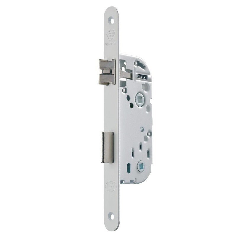 Mortise lock with half-turn bolt and deadbolt with 40 mm axle - Round end faceplate, right hand - D 23. DIAYTAR NIGERIA makes online shopping accessible to all with budget-friendly prices and reliable delivery.