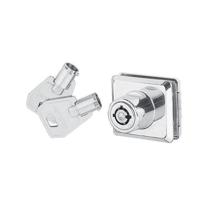 Chrome lock for swing glass doors with a thickness of 6 to 8 mm. Nigeria's fastest-growing e-commerce site offers unbeatable prices and delivery within 8 days.