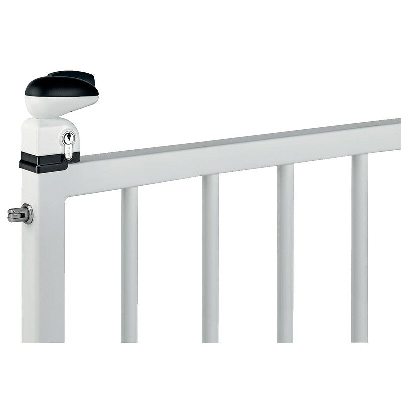 Twist type swimming pool gate lock for 40 mm tube white finish 9010. Your shopping needs fulfilled through DIAYTAR NIGERIA's extensive selection and nationwide delivery.