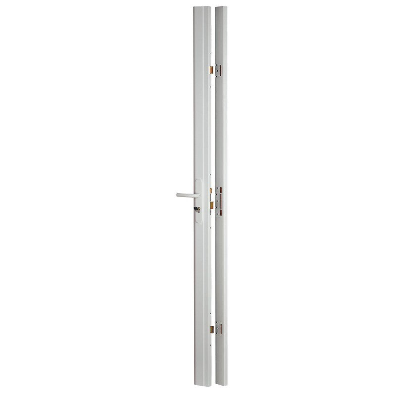 Tribando European cylinder safety lock, 3 side points, 50 mm axle, white. DIAYTAR NIGERIA brings the market to your fingertips with affordable prices and prompt delivery service.