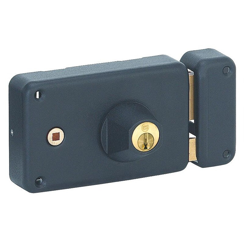 Horizontal round cylinder surface-mounted lock with left mortise. Shop smarter with DIAYTAR NIGERIA's comprehensive catalog and budget-friendly 5-8 day delivery.
