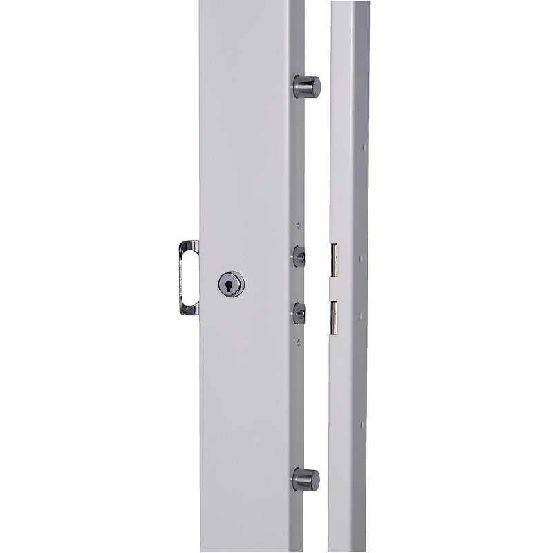 High security 6-point surface-mounted lock with white mortise, right - VIGECO. Shop with confidence at DIAYTAR NIGERIA, where affordability meets reliability in less than 8 days.