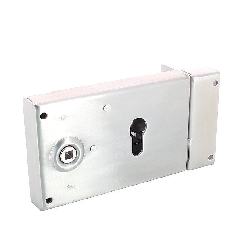 Horizontal surface-mounted lock with stainless steel mortise - Deadbolt and half-turn - With European cylinder - 719 left hand. Discover why DIAYTAR NIGERIA is the smart shopper's choice for affordable products delivered nationwide.