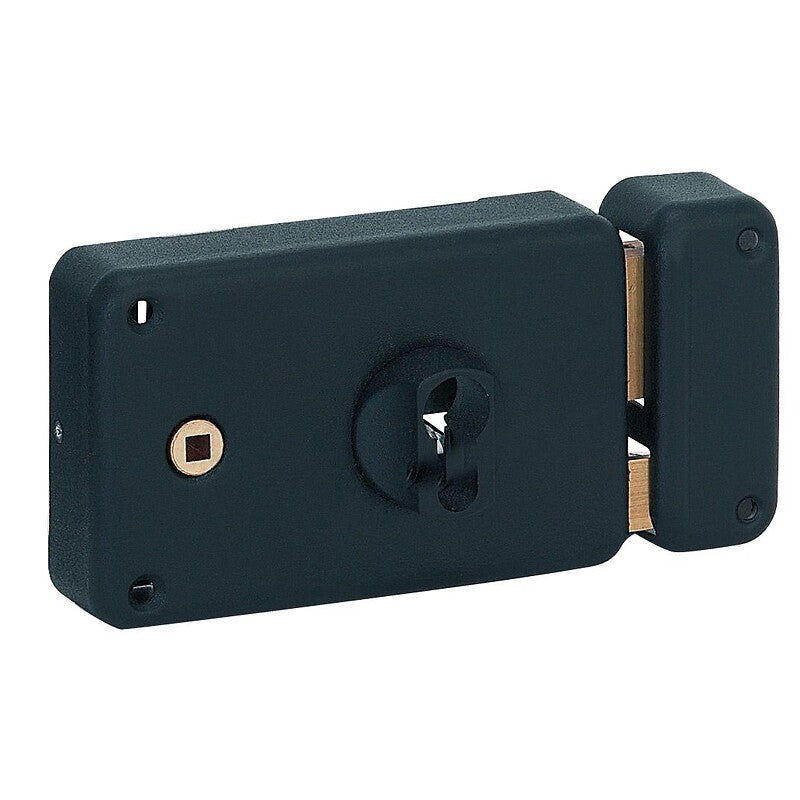 Horizontal mortise lock - Deadbolt and half-turn - With European cylinder - Optimum left hand. Your comprehensive marketplace awaits at DIAYTAR NIGERIA with affordable prices and reliable delivery times.