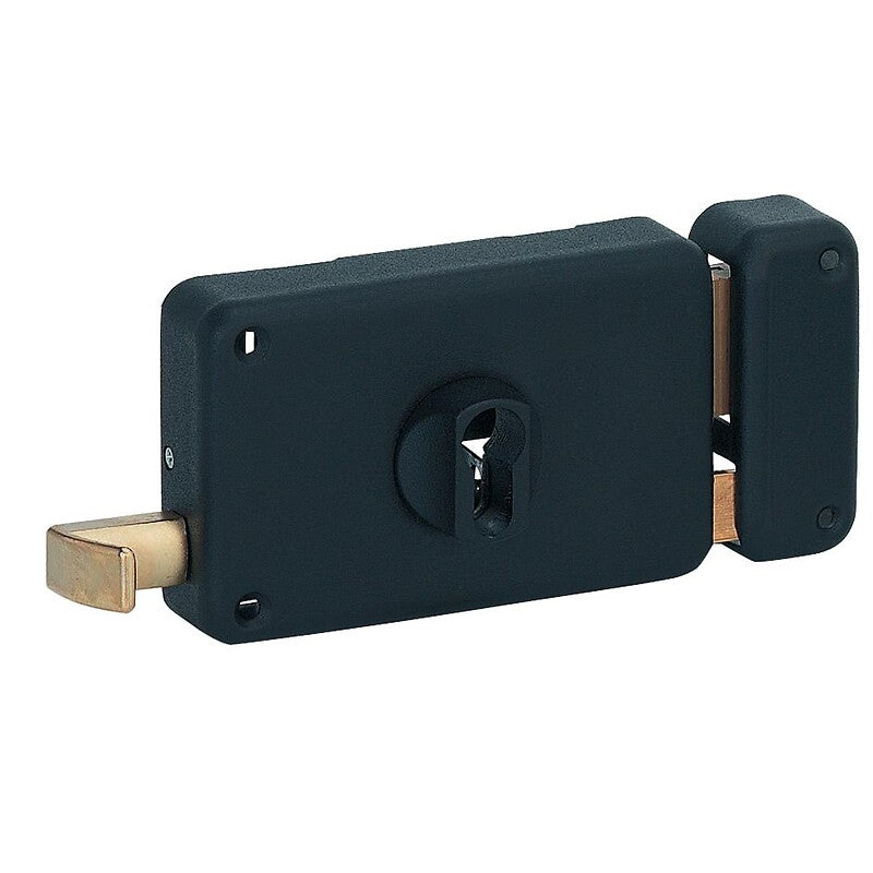 Horizontal surface-mounted pull lock - Deadbolt and half-turn - With European cylinder - Optimum right hand. Experience the satisfaction of affordable shopping with DIAYTAR NIGERIA's nationwide 5-8 day delivery.