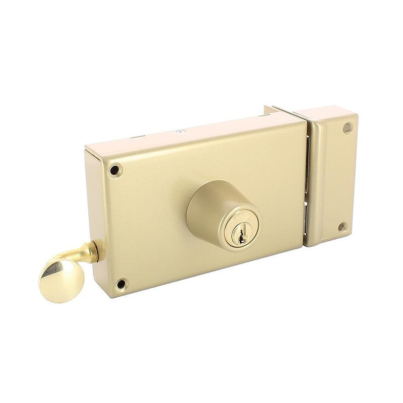 Horizontal surface-mounted pull lock - Deadbolt and half-turn - Round cylinder - VEGA 1203 right hand. DIAYTAR NIGERIA: Where affordability meets reliability with thousands of products delivered promptly.