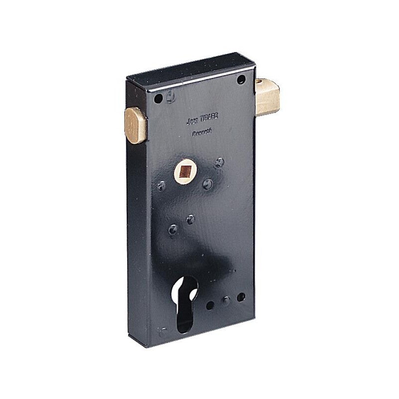Vertical mortise lock with European cylinder and lifting bolt for WOOD gate, left hand. DIAYTAR NIGERIA: Where quality meets affordability, with thousands of products delivered in less than 8 days.
