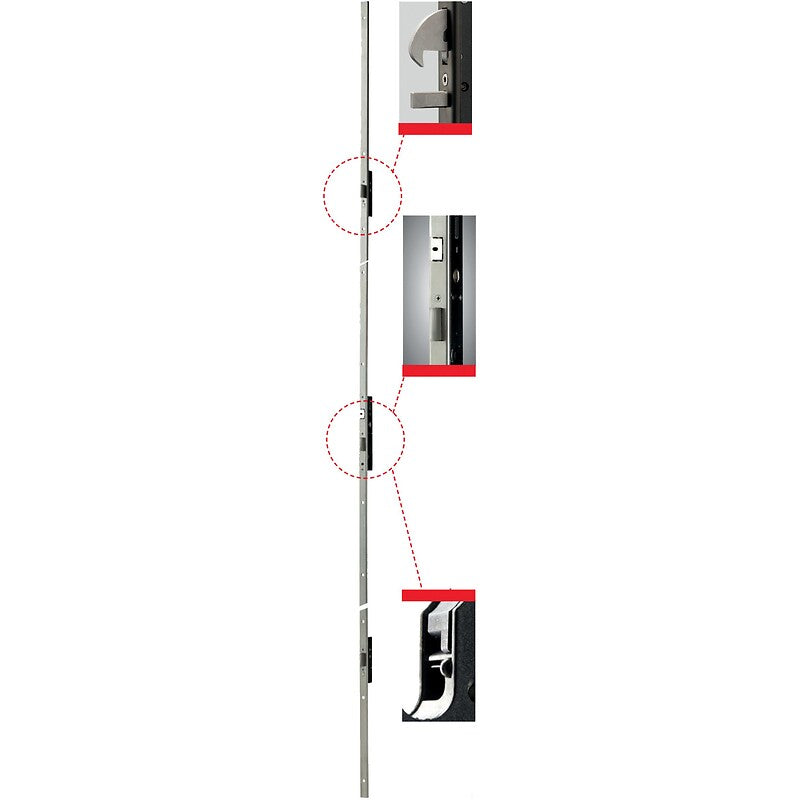 Performa 3-point LOCK, 50 mm axle, 24 x 6 x 2300 mm U-shaped faceplate, hook bolts. DIAYTAR NIGERIA brings the joy of affordable shopping to your fingertips with delivery in less than 8 days.