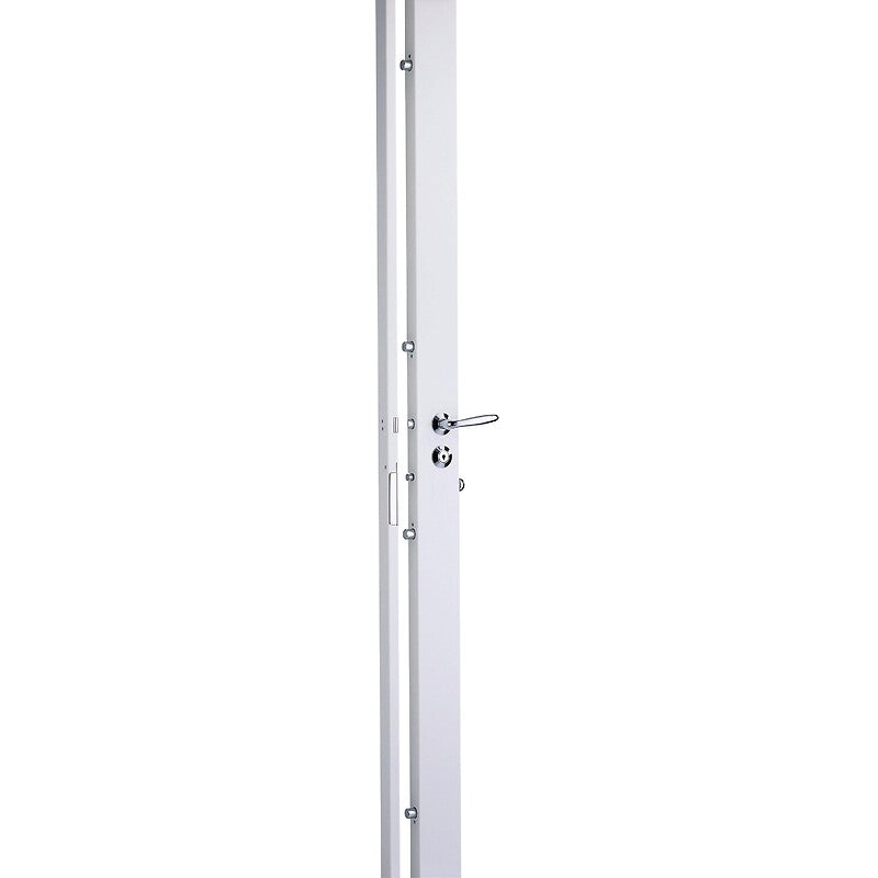 Kaba Presence 2 lock with white door chain, right. DIAYTAR NIGERIA: Making online shopping accessible with affordable prices and nationwide delivery service.