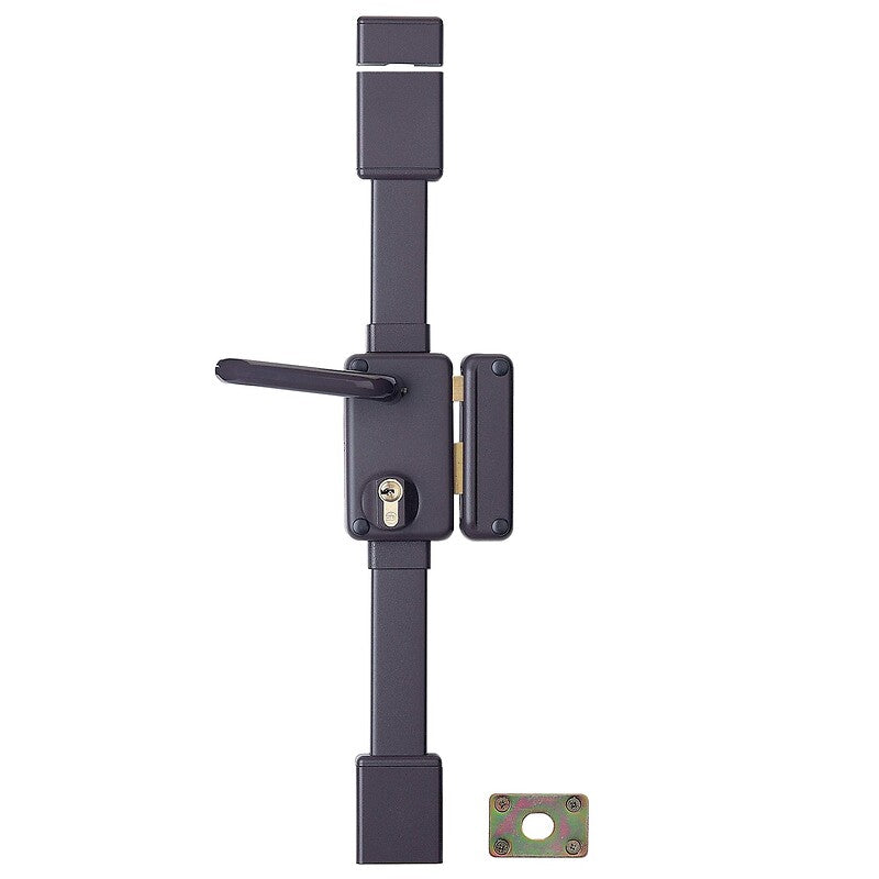 Beluga A2p* series vertical lock with brown left-hand pull, 45 mm door. DIAYTAR NIGERIA: Your trusted e-commerce partner with extensive product choices and affordable delivery.