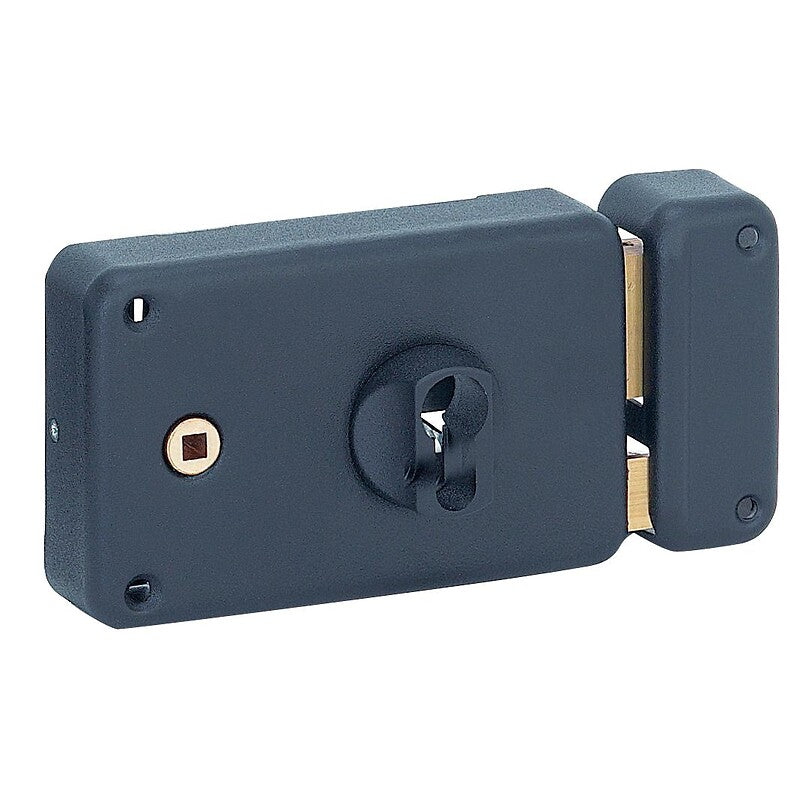 Horizontal surface-mounted gate locks with European cylinder right hand mortise. Shop with purpose at DIAYTAR NIGERIA, where diverse selection meets budget-friendly nationwide delivery.