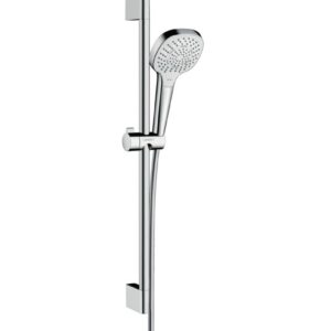 Shower set CROMA 100 select E 110 with HANSGROHE UNICA'Croma shower bar 65 cm and Isiflex hose 1.60 m, chrome ref. 26580400. Shop with purpose at DIAYTAR NIGERIA and receive quality products at budget rates within 8 days.