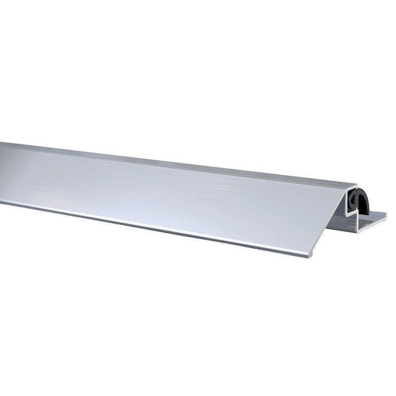Aluminium door threshold ''à la Suisse'' in 50 X 15 mm with sealing gasket length 1000 mm anodized silver. DIAYTAR NIGERIA combines affordability with convenience, delivering your purchases within 5-8 days.