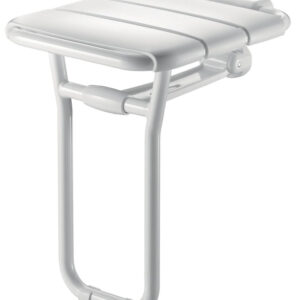 ECO lift-up shower seat with foot, aluminium ref. 510400. DIAYTAR NIGERIA delivers more than products - we deliver affordable shopping satisfaction nationwide.