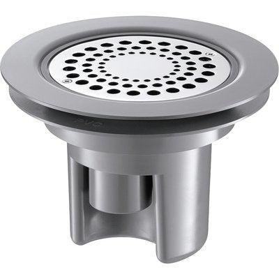 Adjustable height siphon for soft or vinyl floors, stainless steel grid diameter 115, plate/grid Ref: 683002. DIAYTAR NIGERIA makes quality accessible with our affordable prices and dependable delivery service.