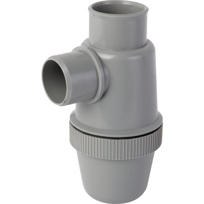 Siphon Siphon - YJC - Gray PVC-C - Ø 50 mm. DIAYTAR NIGERIA brings the marketplace to your screen with affordable products delivered in 5-8 days.