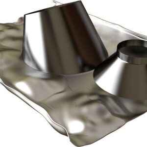 Flashing 30 to 45 INOX, TEN, + collar diameter 80 / 125 mm for BIOTEN BLACK LACQUER RAL 9005 ref. 471585. DIAYTAR NIGERIA: Where thousands of products meet affordable prices and reliable 5-8 day delivery.