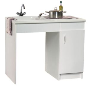 NEOVA handy under-sinks (width 570 1 reversible door) white melamine ref. S15N41140. Elevate your shopping experience with DIAYTAR NIGERIA's vast catalog and budget-friendly options.
