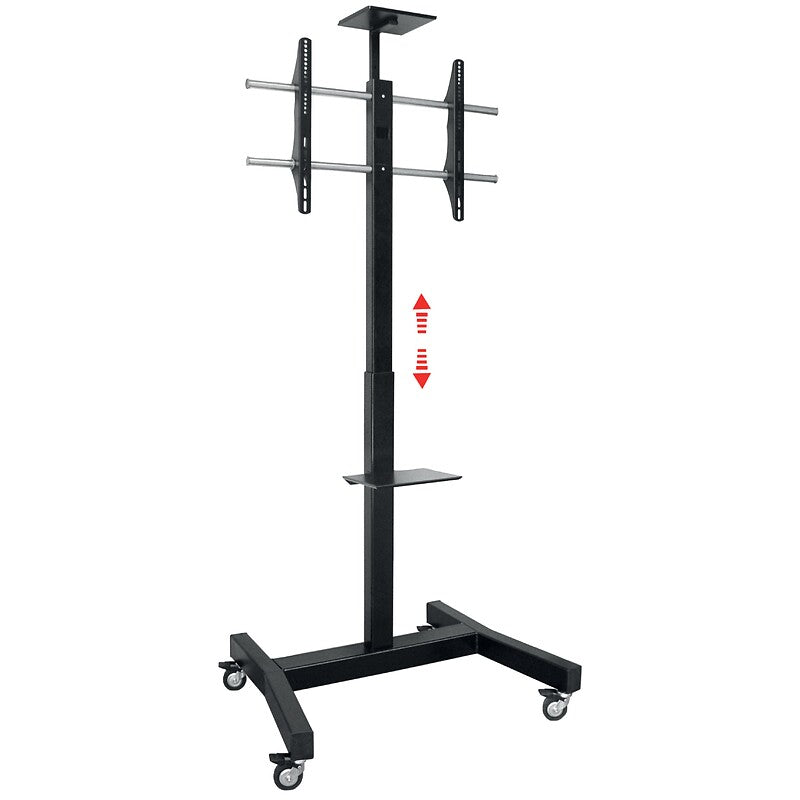 Big Trolley variable height column screen support - with wheels - for screens from 117 to 228 cm. Unlock access to a wide range of products with DIAYTAR NIGERIA's affordable e-commerce platform.