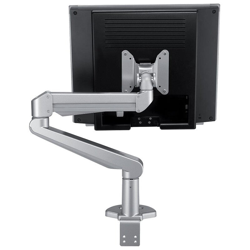 Ergonomic support for PC screen 486mm span VESA 75x75 or 100x100 elevation by compressed gas and 360° rotation. DIAYTAR NIGERIA: Nigeria's answer to affordable online shopping with reliable 5-8 day delivery guarantee.
