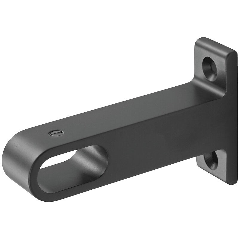 Aluminum intermediate support for mounting under the shelf, black finish. Experience shopping freedom with DIAYTAR NIGERIA's vast selection and 5-8 day nationwide delivery service.