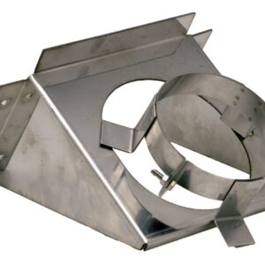 Stainless steel wall bracket, TEN, Duoten diameter 80 / 130 Ref 532088. DIAYTAR NIGERIA: Creating access to affordable products for every Nigerian with our swift delivery service.