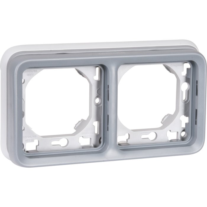 Plate support - for recessed mounting - white - 2 horizontal positions - Ref.069694. Find everything you need at prices you'll love with DIAYTAR NIGERIA's comprehensive e-commerce platform.