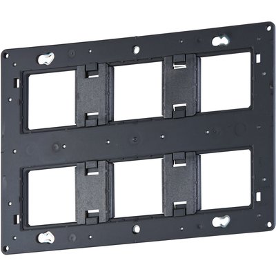 Support for Céliane/Mosaïc 2x3 stations - 2x6/8 modules. Shop with purpose at DIAYTAR NIGERIA, where diverse selection meets budget-friendly nationwide delivery.
