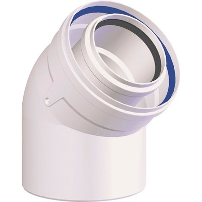 Ten pressure system stainless steel rigid elbow conc, 45° setx2 pps/alu d 80 / 125 ref. 420680. DIAYTAR NIGERIA: Bridging the gap between consumers and quality products with affordable nationwide shipping.