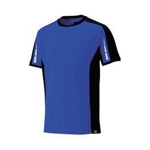 T-SHIRT PRO BLACK/BLUE S. DIAYTAR NIGERIA: Where affordability and variety meet with convenient delivery within 8 days.