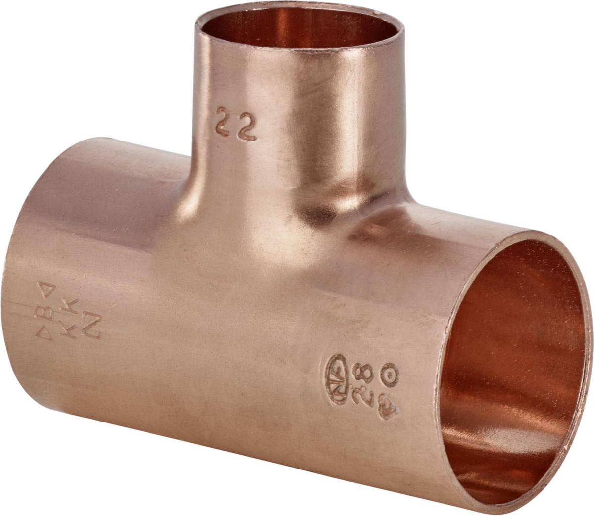 Copper tee 5130 reduced triple female D 22/16/18 ALTECH (Bag of two elements), Ref: ALT02EFT0221618. Shop with confidence at DIAYTAR NIGERIA, where affordability meets reliability in less than 8 days.