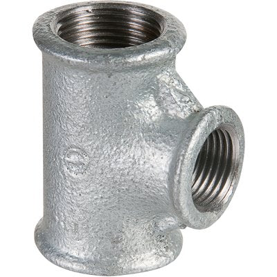 Malleable cast iron T 130 galvanized 40-15-40 Ref. 13025737. DIAYTAR NIGERIA combines the largest product selection with affordable prices and reliable delivery.