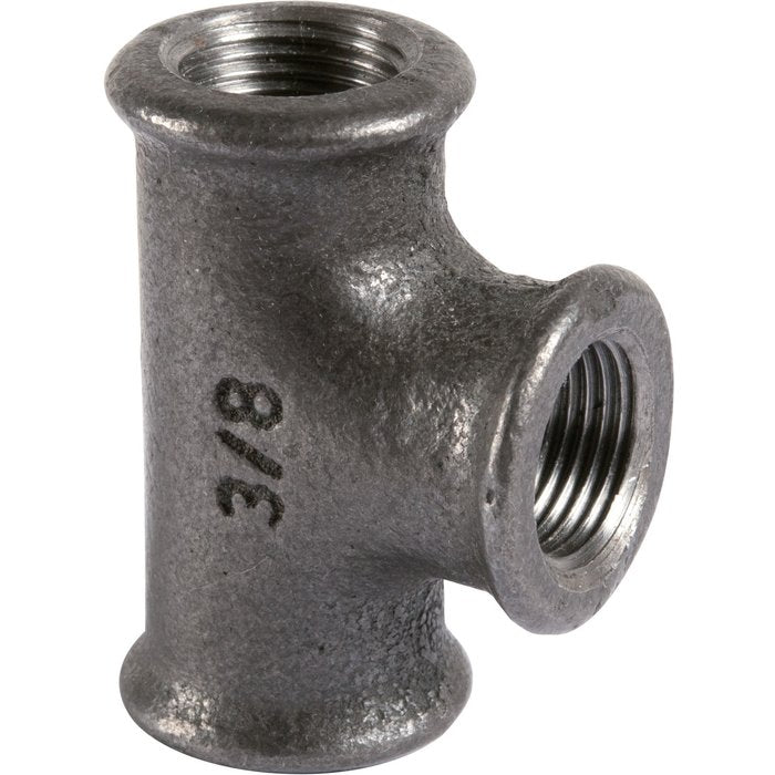 Tee No. 130 Black malleable cast iron diameter: 15x21 Ref. 13021003. Your digital shopping ally, DIAYTAR NIGERIA offers extensive selection with budget-friendly delivery.