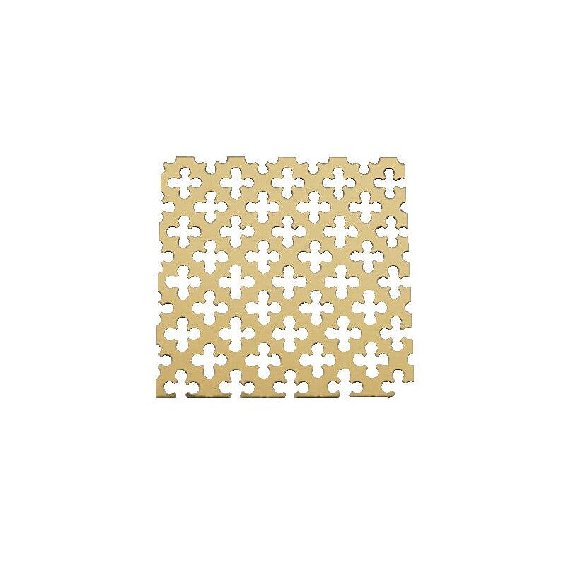 Perforated aluminum sheets with shiny gold finish - Type 45 - Dimensions 1x2m. DIAYTAR NIGERIA promises affordability and variety with every purchase, delivered in 5-8 days.