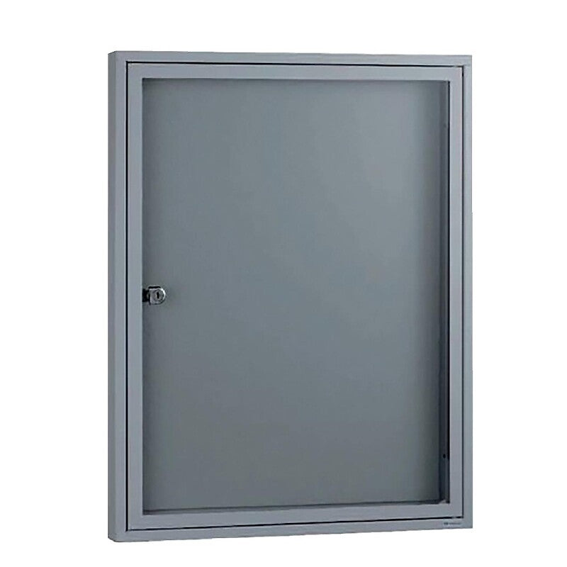 Indoor use notice board - 4 sheet format - with magnetic background - RAL 7040 Urban grey. Nigeria-Materiels.com is your trusted partner for construction and industrial materials. Enjoy a seamless shopping experience with us.