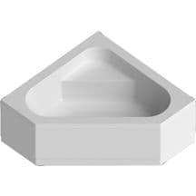 Apron for CONCERTO 3 corner bathtub 140 x 140 cm white. Shop with confidence at DIAYTAR NIGERIA, Nigeria's premier affordable e-commerce platform.