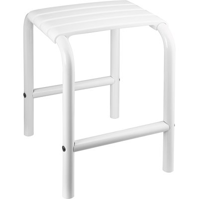 Safety stool with 4 legs 485 x 340 mm in white epoxy ref. 047650. Discover the joy of online shopping with DIAYTAR NIGERIA's budget-friendly prices and reliable shipping.