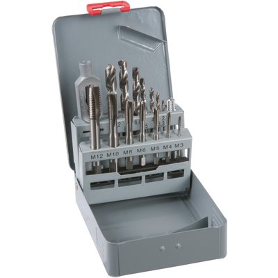 TAP + DRILL BIT (SET OF 7). DIAYTAR NIGERIA: Where every shopping need is met with affordable prices and timely delivery.