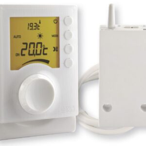 Tybox 33 radio thermostat with digital display and dial for heating Ref: 6053002. DIAYTAR NIGERIA: Where shopping dreams become reality with budget-friendly prices and prompt delivery.