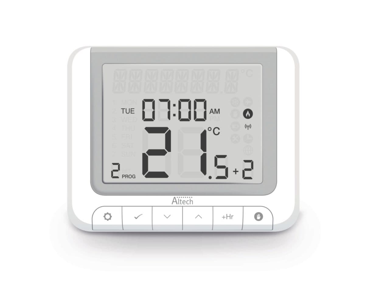 ALTECH digital thermostat for boiler or heat pump programmable Opentherm protocol class V wireless, Ref.ALTHC044V520RF. Experience DIAYTAR NIGERIA, where extensive product variety meets pocket-friendly prices and reliable delivery.