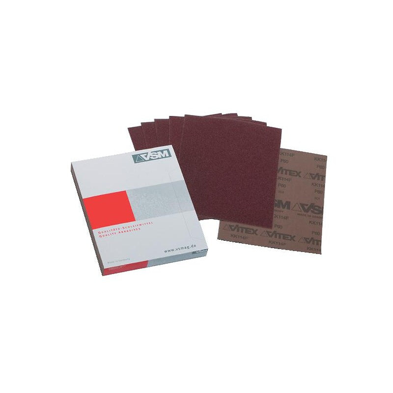 KK114F abrasive cloths 230x280 mm grain 100 in box of 50. Shop confidently with Nigeria's most trusted e-commerce platform, offering swift and affordable delivery.