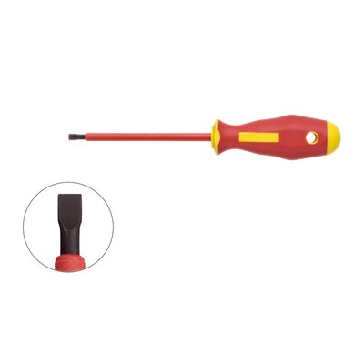 INSULATED FLAT-HEAD SCREWDRIVERS 5.5X1.0. DIAYTAR NIGERIA: Where affordability and variety meet with convenient delivery within 8 days.