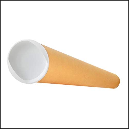 Round kraft cardboard packaging tube for posters and large formats 65 cm. Experience shopping satisfaction with DIAYTAR NIGERIA's vast selection and budget-friendly delivery options.