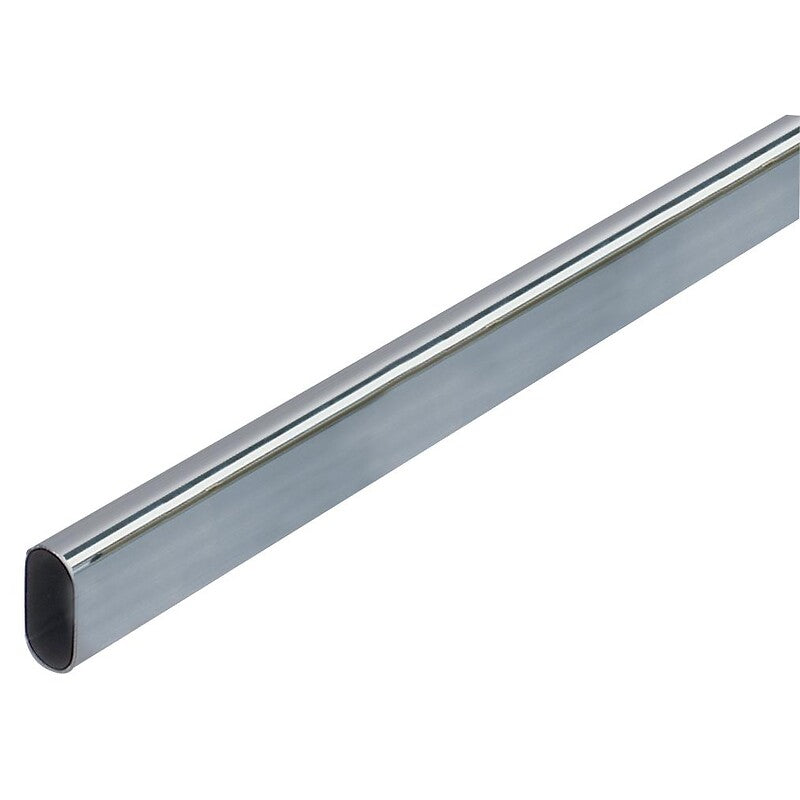 Oval wardrobe tubes 30 x 15 mm - Tahaa - matt black finish. Enjoy the simplicity of shopping with DIAYTAR NIGERIA, offering vast choices delivered in just 5-8 days.