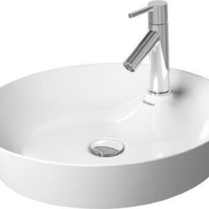 DURAVIT Cape Cod 480 mm countertop washbasin with island tap, without overflow, 1 trough, round white Ref. 2328480000. Discover the joy of choice with DIAYTAR NIGERIA's extensive selection and budget-friendly shipping.