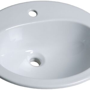 ALTERNA Primeo 2 54 x 43 white washbasin Ref. 15440. Shop with confidence at DIAYTAR NIGERIA, Nigeria's premier affordable e-commerce platform.
