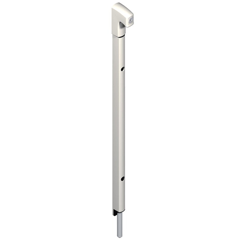 Danaos surface-mounted lock, 127 mm pull, black. DIAYTAR NIGERIA brings quality products to every corner of Nigeria at prices everyone can afford.