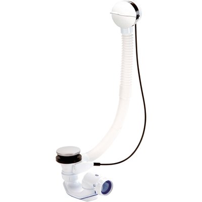 Bath drain with covering flap with 65 cm cable EASYBAIN WAVE ABS chrome ref. 0203611. DIAYTAR NIGERIA revolutionizes online shopping with competitive prices and reliable 5-8 day delivery.